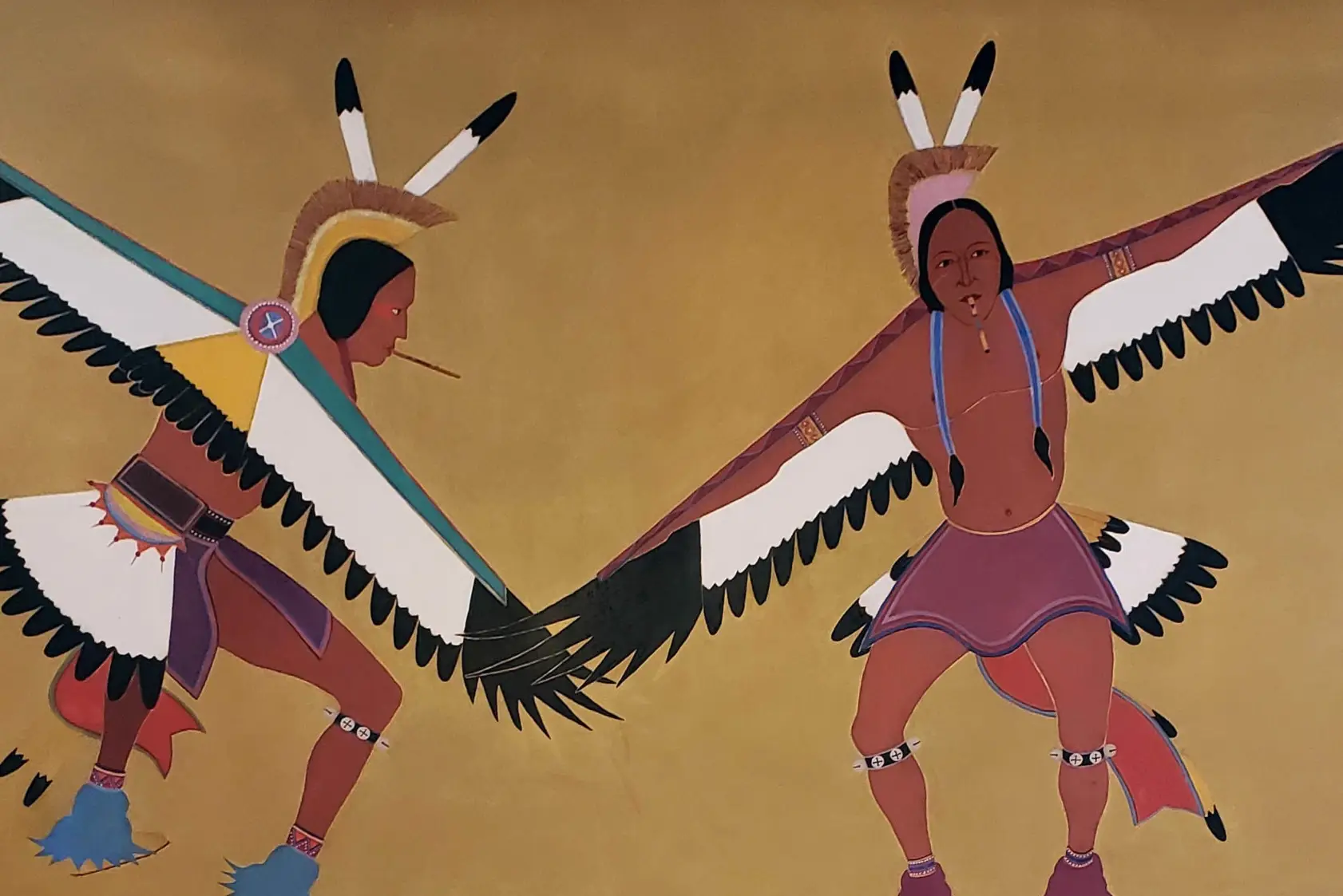 Indians at the Post Office